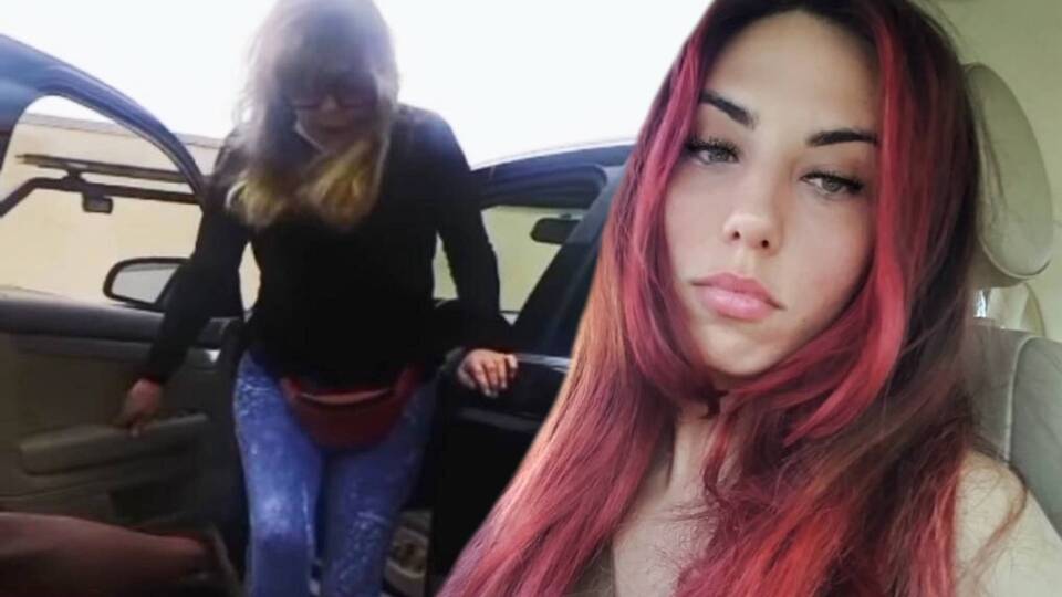 Kızının otomobilini çöpe attı!