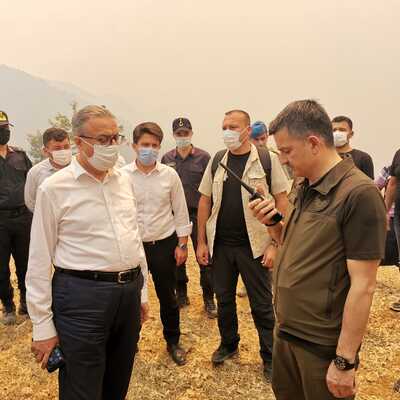 Mersin'de korkutan gelişme! Üs bölgesi tahliye edildi