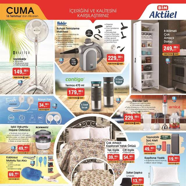 BİM'de hafta sonu indirimli neler var?