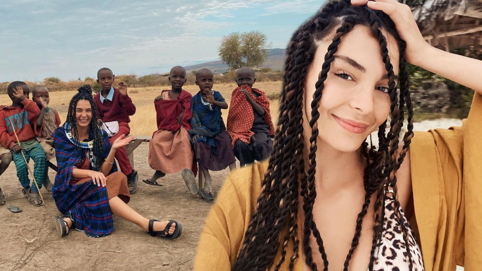 Afrika'da yerel halkla dans!