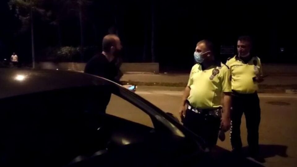 Alkollü sürücüden ilginç cevap