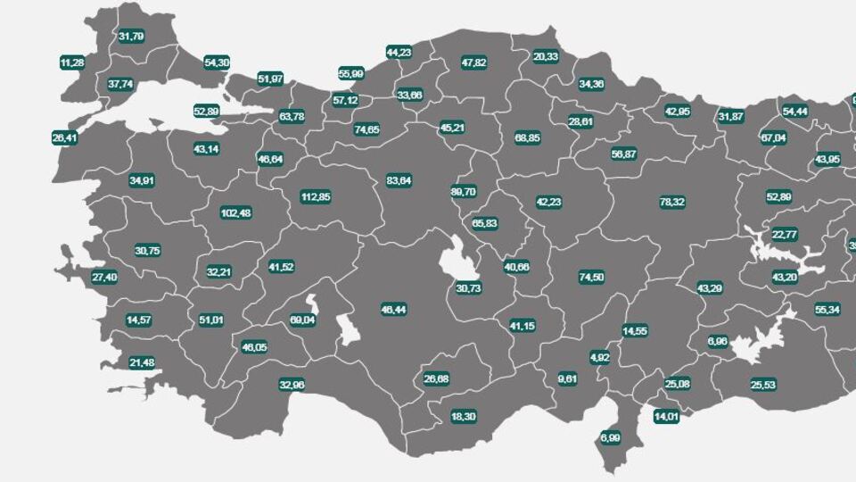 Güncel Türkiye koronavirüs risk haritası
