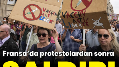 Fransa'da iki aşı merkezi saldırıya uğradı