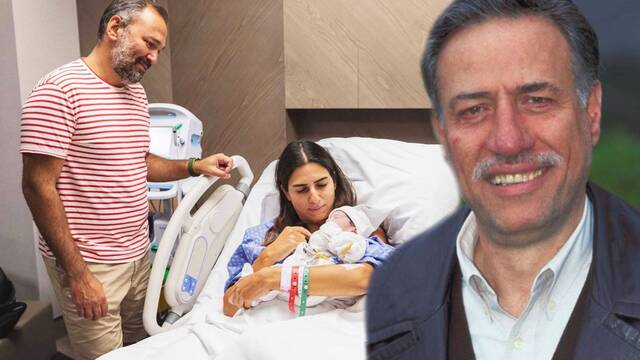 "Torunları üçledin canım babam"