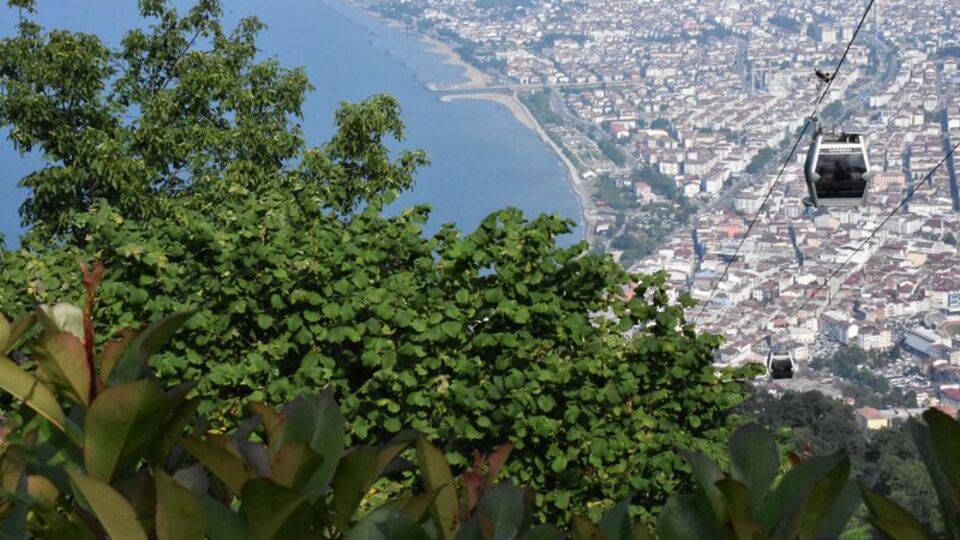 Boztepe'de turist hareketliliği yaşanıyor