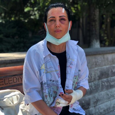 Takside 20 dakikalık kâbus!