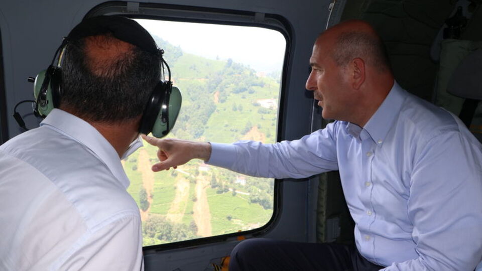 Sel bölgesini havadan incelediler