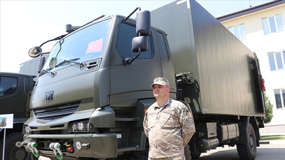 Türkiye'den Gürcistan'a askeri araç hibesi