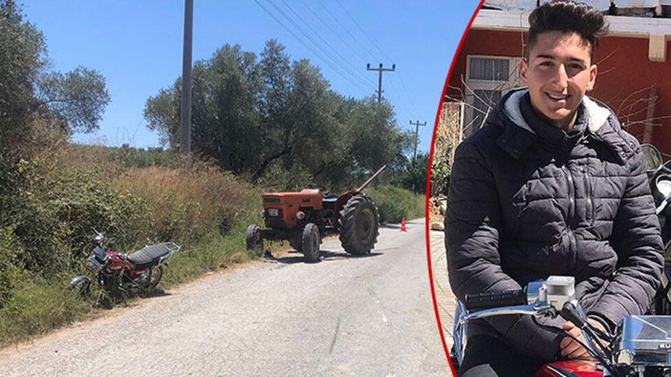 Antalya'da feci kaza: Traktörün altına girdi