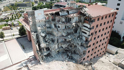 Tarihi Haydarpaşa Numune Hastanesi yıkılıyor