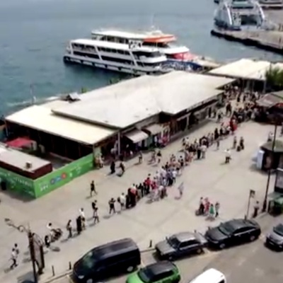 Adalar'a yoğun göç