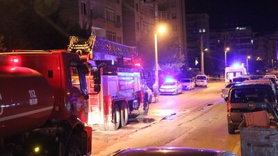 Sitede yangın paniği: 50 kişi tahliye edildi