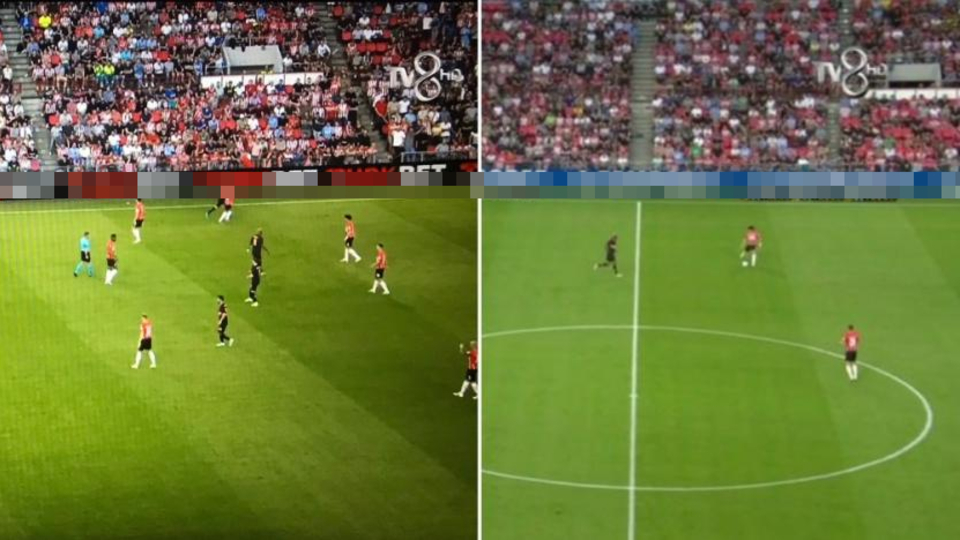 Maç yayınında yasa dışı bahis reklamı