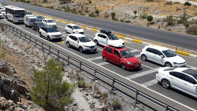 Tatilcilerin dönüş çilesi başladı