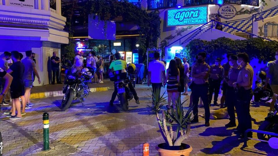 Fethiye'de eğlence merkezinde kavga: 7 yaralı