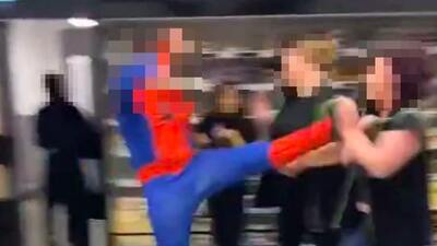 Örümcek Adam ortalığı karıştırdı!