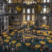 Cumhurbaşkanlığı İletişim Başkanlığından Ayasofya paylaşımı