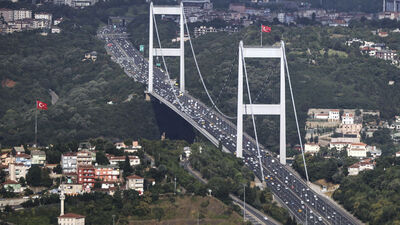 Trafiğe helikopterli denetim