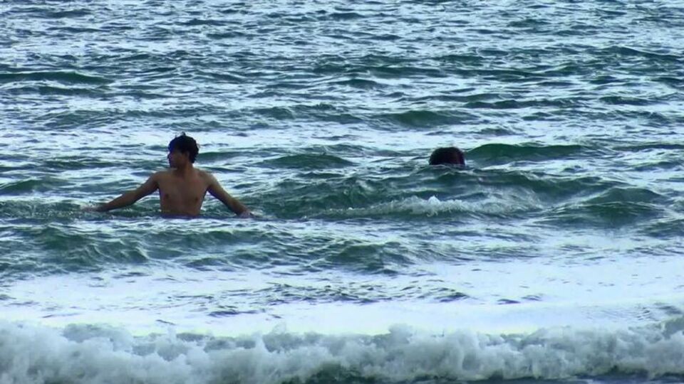 O ilçede bugün denize girmek yasak