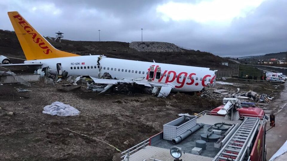 Sabiha Gökçen'deki kazanın raporu bitti