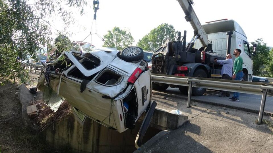 Samsun'da feci kaza! 3 ölü, 2 yaralı