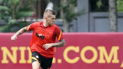 Cicaldau takımla çalıştı