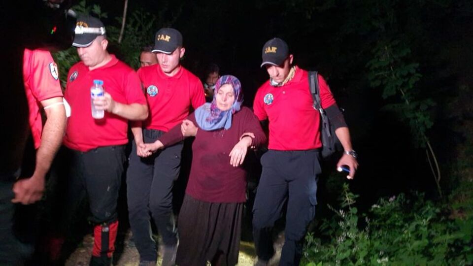 Uludağ'da kaybolan kadın bulundu