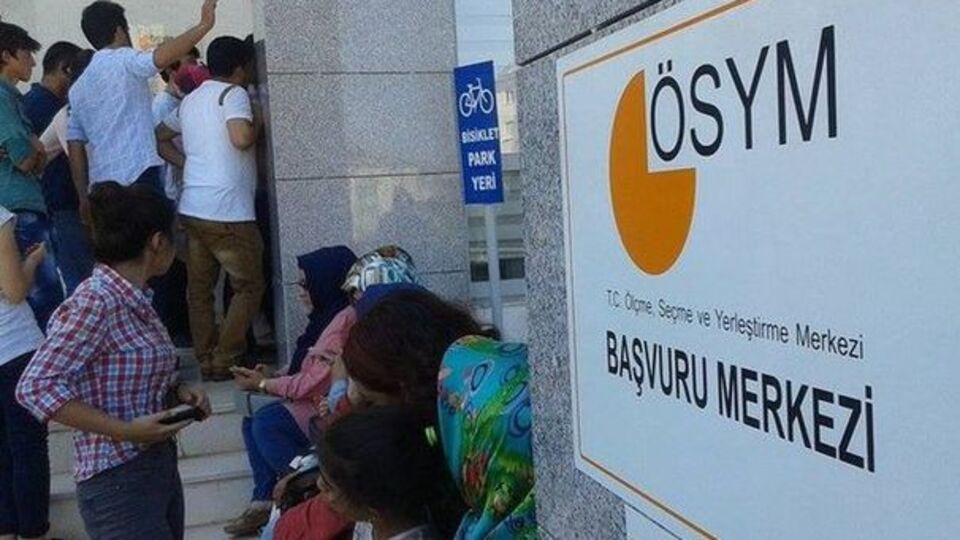 Üniversite adaylarının gözü ÖSYM'de!