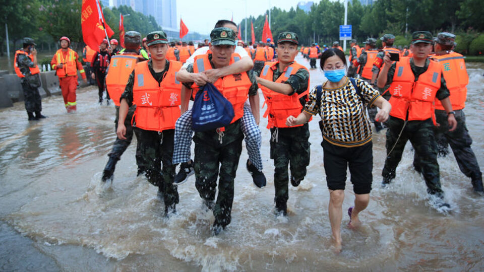Çin'deki sel felaketinde ölü sayısı 58'e yükseldi