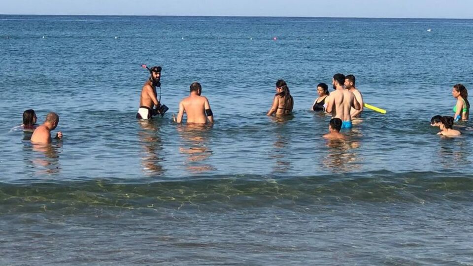 Tatilciler gitti, define avcıları geldi