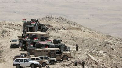 Terör örgütü PKK, Erbil'de Peşmerge güçlerine saldırdı