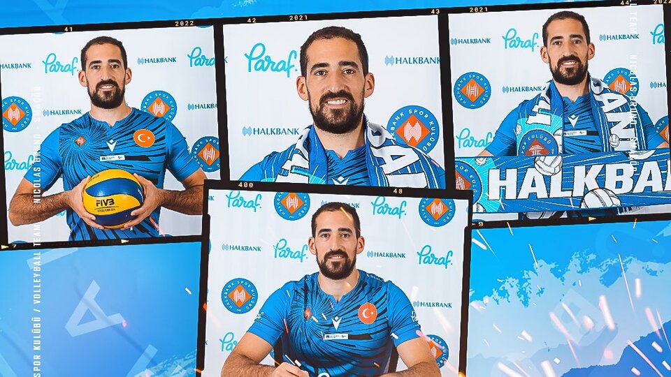 Halkbank'a Arjantinli smaçör