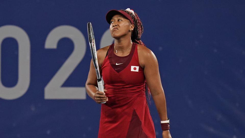 Naomi Osaka elendi