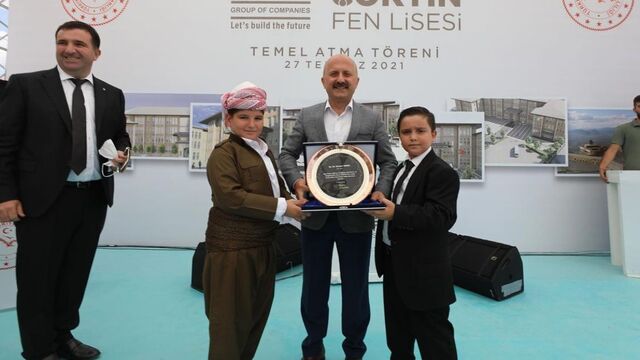 Ömer Çoktin Fen Lisesi'nin temeli atıldı