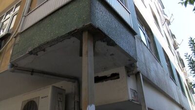 Korku saçan binaya tahliye!