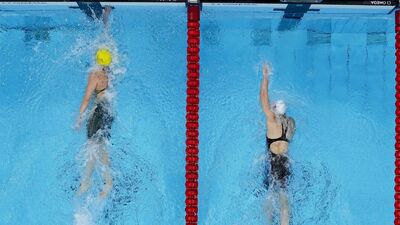 Yüzmede 2 olimpiyat rekoru!