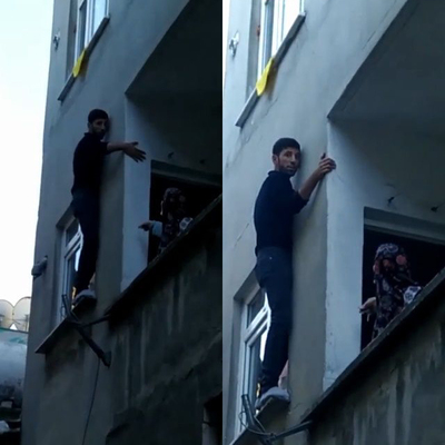 Mahsur kaldı, vatandaşlara yalvardı!