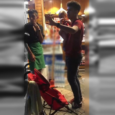 Bursa'da tarihi çarşıda bebek alarmı!