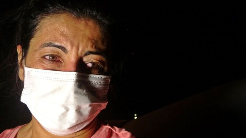 Manavgat yangınında içleri yakan görüntü