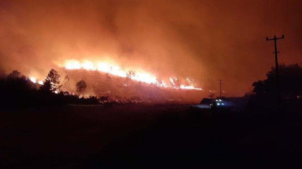 Antalya'nın Akseki ilçesinde orman yangını