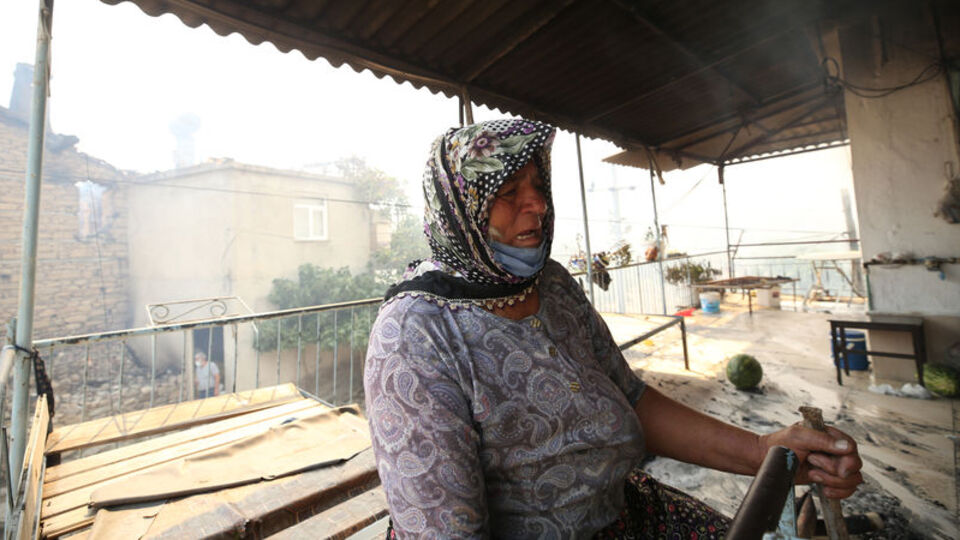 Manavgat'ta kanser hastası kadın yürek burktu!