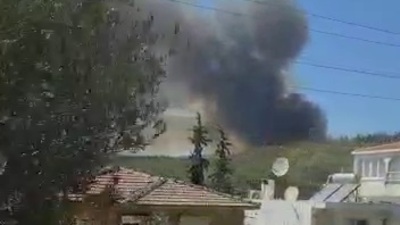 Bodrum da alevlere teslim!