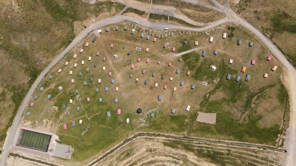 Erciyes'in temiz havası, kampçıların gözdesi oldu