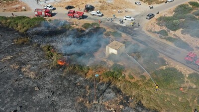 Didim'deki yangında 3 gözaltı!