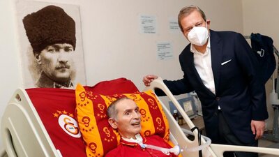 Burak Elmas'tan İlyas Tüfekçi'ye ziyaret