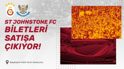 St Johnstone maçı biletleri 2 Ağustos'ta