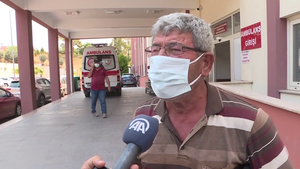 Öldü sanılıyordu, alevlerin arasından çıktı!