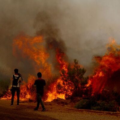 Antalya'da nem oranı yüzde 5'e düştü
