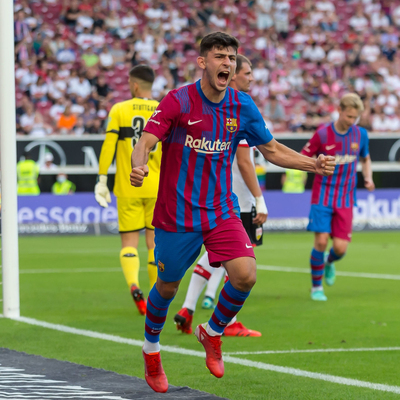 Yusuf Demir, Barça'da ilk golünü attı