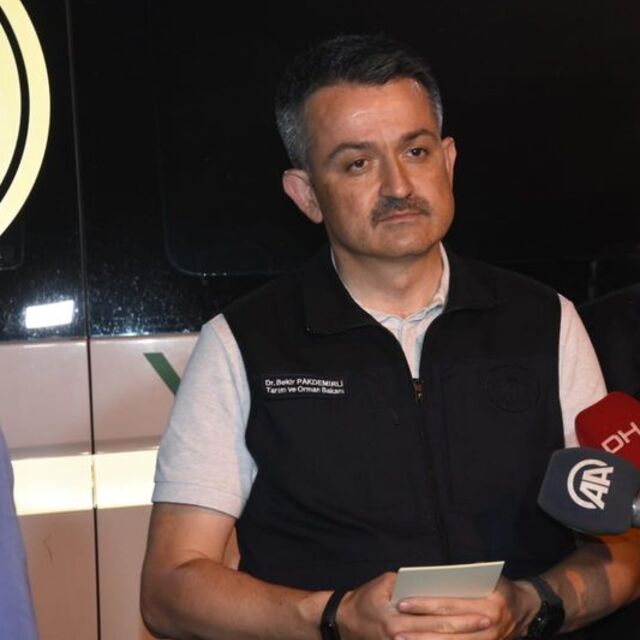 Bakan Pakdemirli çıkan yangınların bilançosunu açıkladı